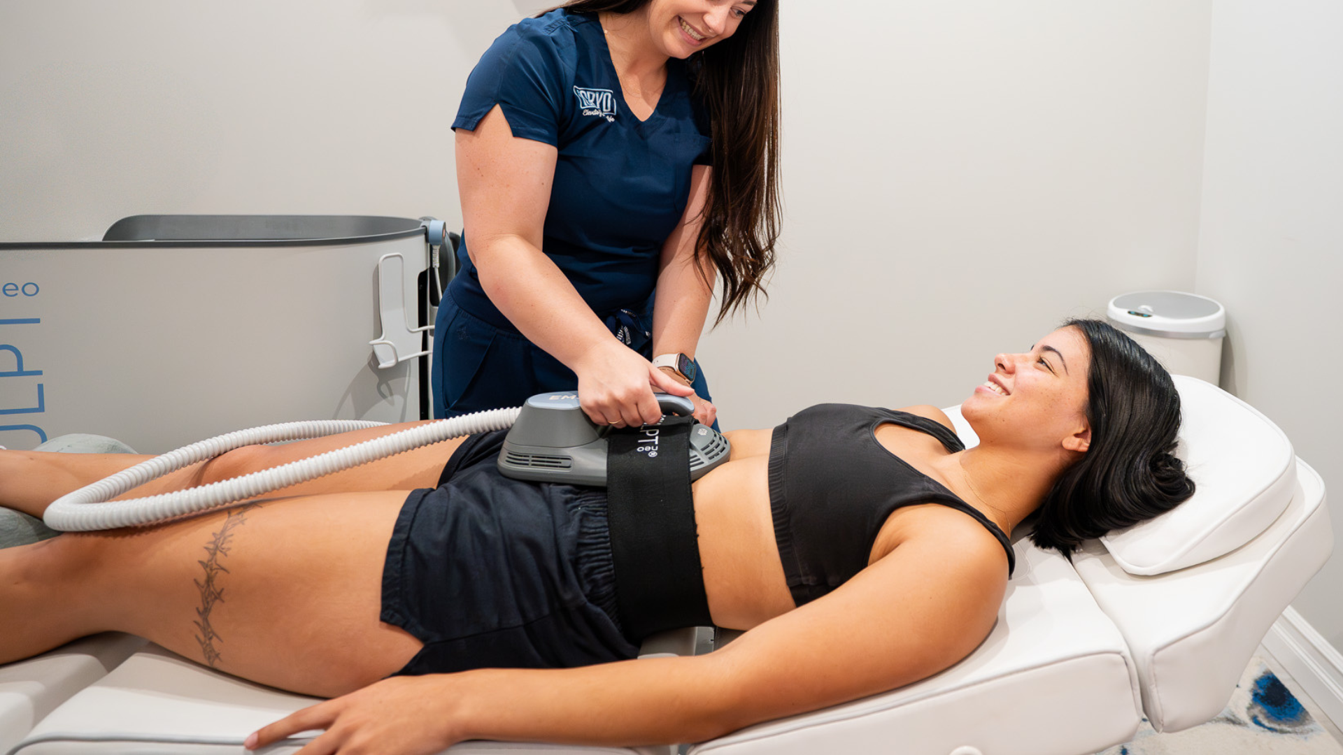 EMSCULPT NEO treatment at iCRYO SouthPark