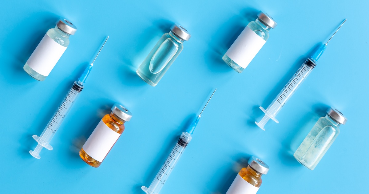 Medical-grade peptide vials and syringes at iCRYO SouthPark